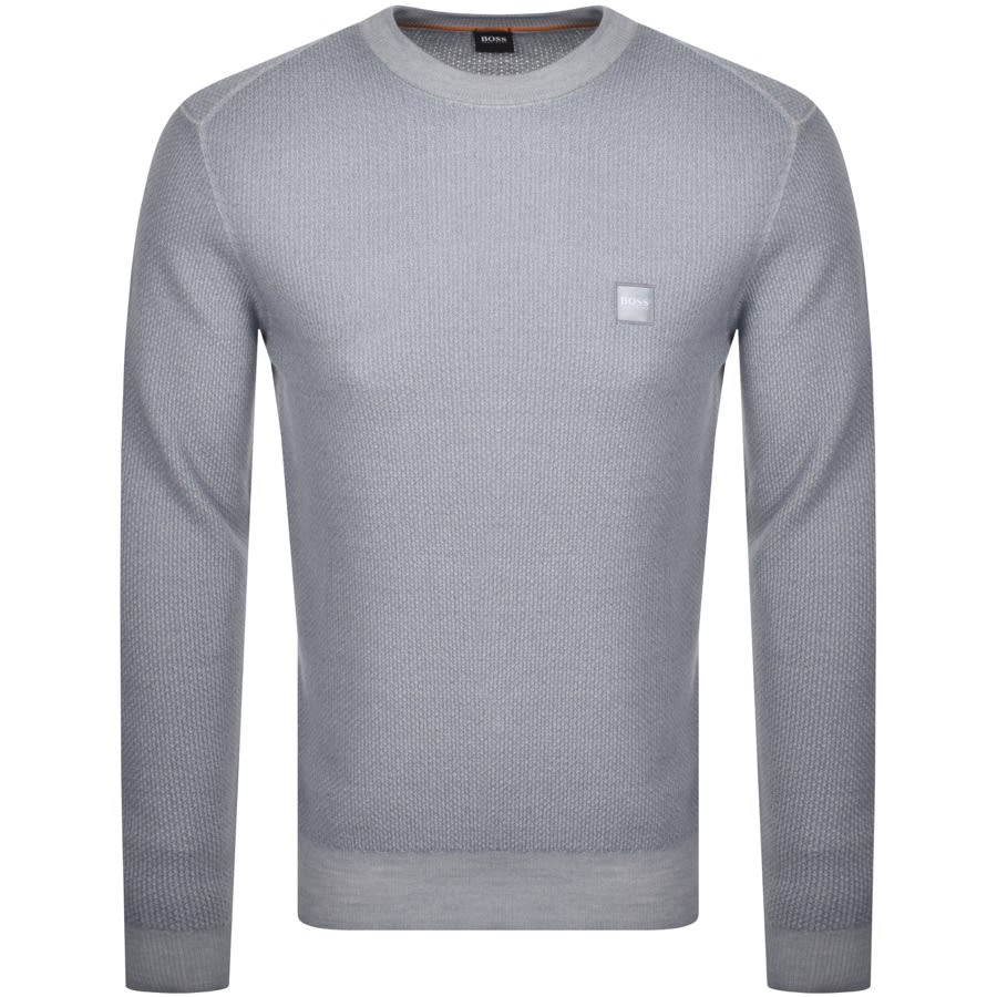 Alternative Image for ProductBOSS Kustorio Knitted Jumper in Grey1